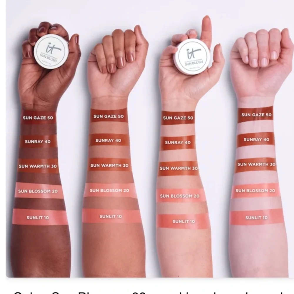 IT Cosmetics Glow With Confidence Sun Blush Sun Warmth 30 Bronzer Cream